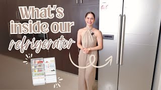 WHAT’S INSIDE OUR REFRIGERATOR  Jessy Mendiola [upl. by Katalin914]