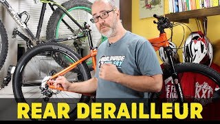 How to adjust your rear derailleur on a mountain bike [upl. by Estis]