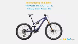 SPECIALIZED SWorks Turbo Levo SL  Electric Mountain Bike [upl. by Onofredo368]