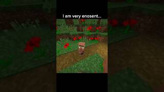 I am very innocent shorts minecraft funny [upl. by Ferguson]