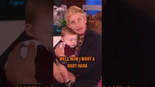 Ellen Reacts To Cute Baby [upl. by Catherina967]