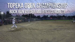 Condensed 2022 Topeka championship  Rock Run vs DampR [upl. by Schmidt]