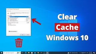 How to Clear Cache in Windows 10 [upl. by Hanna]