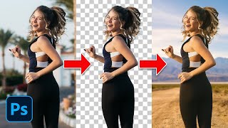 How To Change a Background in Photoshop [upl. by Dewayne]