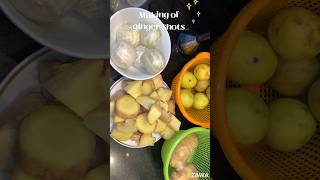 Making of ginger Shot Loose upto 5KG in a week looseweight 5kgloose weightlossjourney weightloss [upl. by Oiuqise]