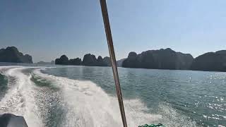 Halong Bay  Vietnam  Speedboat Tour [upl. by Alleunam458]