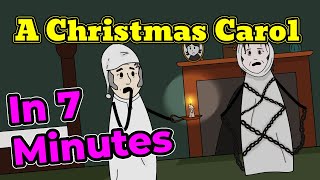 A Christmas Carol  7 Minute Summary achristmascarol gcseenglish [upl. by Seabrooke]