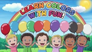 learn colors  color song for kids  best learning video for toddlers part1 [upl. by Berthoud]