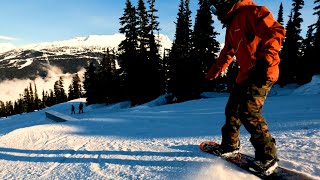 New Park Snowboard  Capita Outerspace Living  First Day Vibes w Brent [upl. by Apeed]