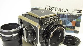 Zenza Bronica S2  NikkorP 75mmF28 [upl. by Nwahsiek]