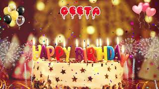 GEETA Birthday Song – Happy Birthday Geeta [upl. by Anile]