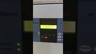 Ravel Fire Alarm System Testing safety safety firesafety detector [upl. by Aneerahs]