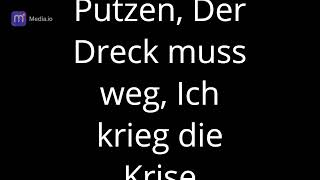 Der Dreck Muss Weg Original Song [upl. by Killarney715]