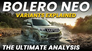 Mahindra Bolero Neo Variants Explained  N4 N8 N10 N10 O [upl. by Ttcos]