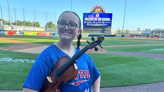 O Canada National Anthem at Buffalo Bisons [upl. by Nayt753]