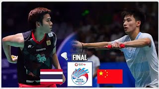 Amazing Kunlavut Vitidsarn vs Wang Zheng Xing  Korea Masters 2024 Badminton [upl. by Lennahc]