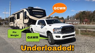 How Much Does My 2019 RAM 3500 And Fifth Wheel Weigh Why A 3500 Is Better Than A 2500 For Towing [upl. by Pleasant104]