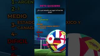 Quiz Mundiales de Fútbol ⚽️🏆 RetoQuizzero [upl. by Bonneau463]