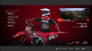 MXGP 2021  The Official Motocross VideogameHonda CRF 450 R Riola Sardo track [upl. by Chobot159]