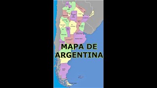 MAPA DE ARGENTINA [upl. by Zaller]