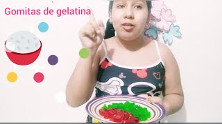 gomitas2ingredientes Gomitas de gelatina casera con dos ingredientes [upl. by Steck574]