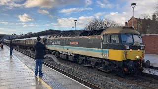 47712 Lady Diana Spencer D1924 Crewe Diesel Depot Working 1Z81 Stoke On Trent to Appleby [upl. by Haleigh]