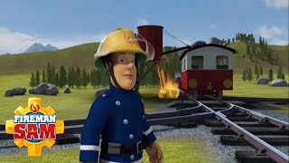 Fireman Sam Official The Opening Ride on the Pontypandy Flyer [upl. by Hinkle843]