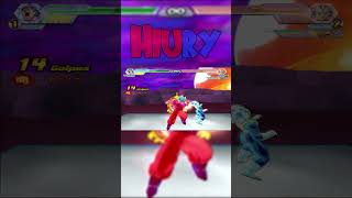 DBZ BT4 BETA 8 SHORTS Sequencial Z Counter  Goku Blue Kaioken Combo Finish [upl. by Pelagia588]