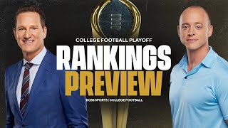 College Football Playoff Rankings PREVIEW Which teams are worthy of a playoff berth [upl. by Nalo27]