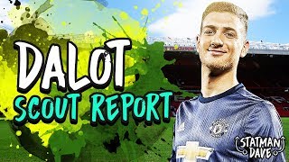 Diogo Dalot Scout Report  Manchester United  Strengths Weaknesses Skills Assists amp Position [upl. by Jarin243]