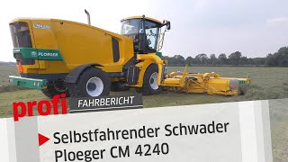 Schwebender Schwader Ploeger CM4240  profi Fahrbericht [upl. by Ahseined]