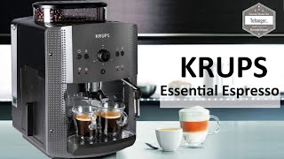 KRUPS Essential Espresso EA8100 Automatic Series  15 bars  KRUPS YY4451FD  Unboxing [upl. by Syman]