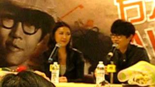 Khail Fong 方大同 and Fiona Sit 薛凱琪 SF Autograph Session Speaking in English  041610 [upl. by Croydon]