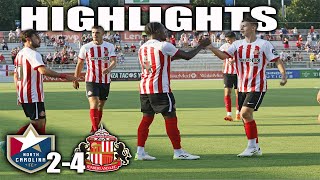 North Carolina FC vs Sunderland  HIGHLIGHTS  GOALS  24￼ [upl. by Mahseh]