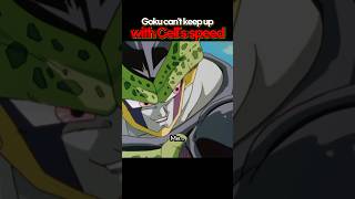 Goku can’t keep up with Cell’s speed  Dragon Ball Z [upl. by Melac461]