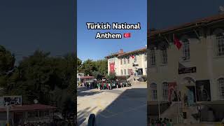 Türk milli marşı 🇹🇷 nurdemiroglu denizli fyp indoturki shortvideo autumn 2024 [upl. by Walt]