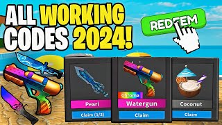 NEW WORKING SUMMER UPDATE CODES FOR MURDER MYSTERY 2 IN JULY UPDATE ROBLOX MM2 SUMMER CODES 2024 [upl. by Etnecniv]