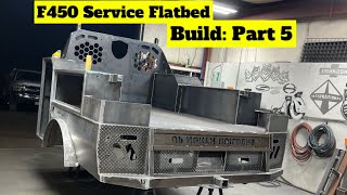 F450 Service Flatbed Build Part 5 [upl. by Anwahsak]