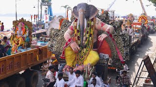 Ganesh Shobha Yatra 2024  Ganesh Nimajjanam 2024  Ganesh Visarjan in Hyderabad  Ganesh immersion [upl. by Ahseikan]