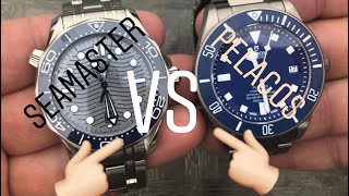 Omega Seamaster SMP 300 42mm VS Tudor Pelagos best features and best value [upl. by Otir]