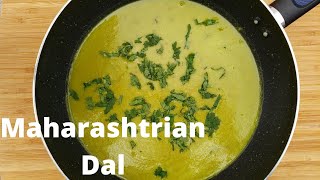 MAHARASHTRIAN DAL RECIPE  COMFORT FOOD  DAL TADKA  SLIGHTLY SPICED  AMTI  VARAN  Savory Icon [upl. by Rhona]