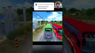 Si Paribahan Vs Royal Express busgamer bussimulator [upl. by Covell]