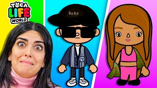 SHAKIRA y BIZARRAP en TOCA LIFE WORLD [upl. by Neivad41]