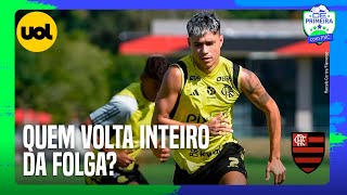 FLAMENGO EM VOLTA AOS TREINOS TIME COMEMORA OS â€œPOUCOS CONVOCADOSâ€ ENTENDA [upl. by Artimed173]