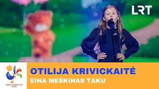 Otilija Krivickaitė – „Eina meškinas taku“  „Dainų dainelė 2024“ [upl. by Groos]