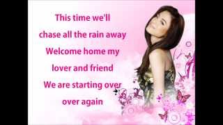 Toni Gonzaga  Starting Over Again Lyrics HD [upl. by Hamaso444]