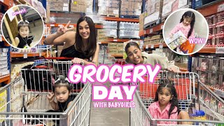 GROCERY DAY WITH BABIES  ZEINAB HARAKE [upl. by Aribold]