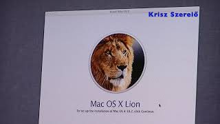 Mac os x Lion Install [upl. by Letreece]