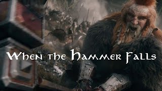 Dain Ironfoot  When the Hammer Falls Music Video [upl. by Reseta]