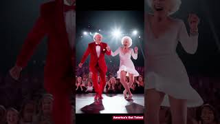 Two old people dance stronger than young people on Americas Got Talent stage talent [upl. by Lesya1]